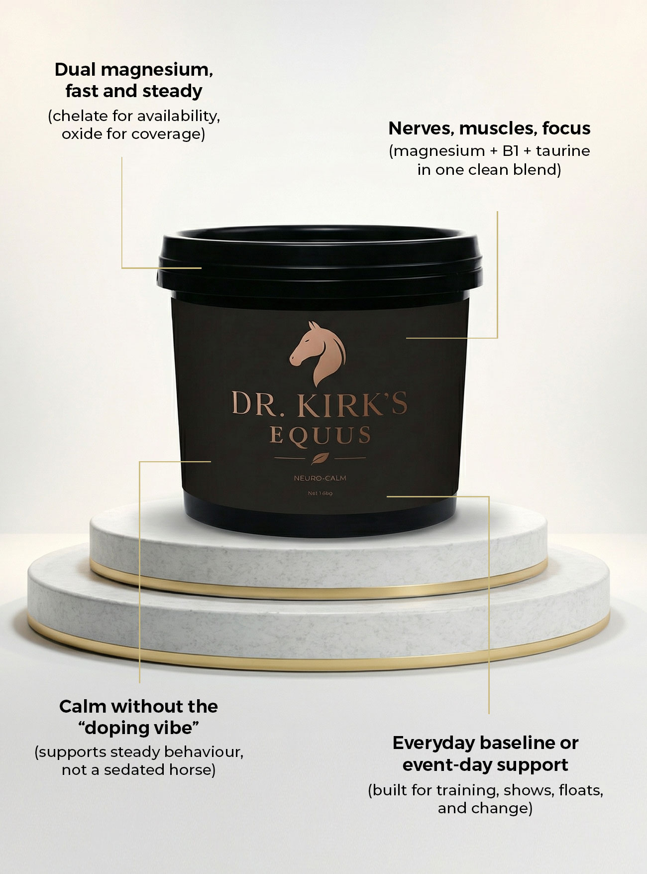 Dr Kirks horse supplements